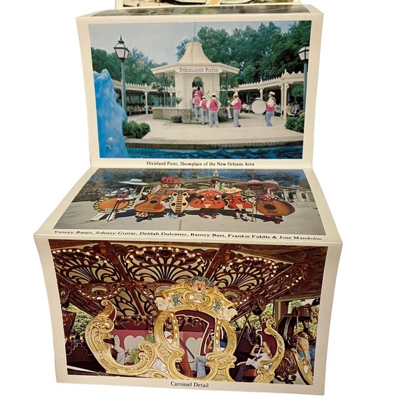 Opryland USA Grand Ole Opry Nashville TN Souvenir Postcard Folder Vintage 70's - Picture 10 of 11